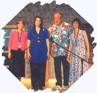 The whole WERT family sings.."Compound  W" quartet