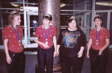 and singing with Randy Parish-Bell ..